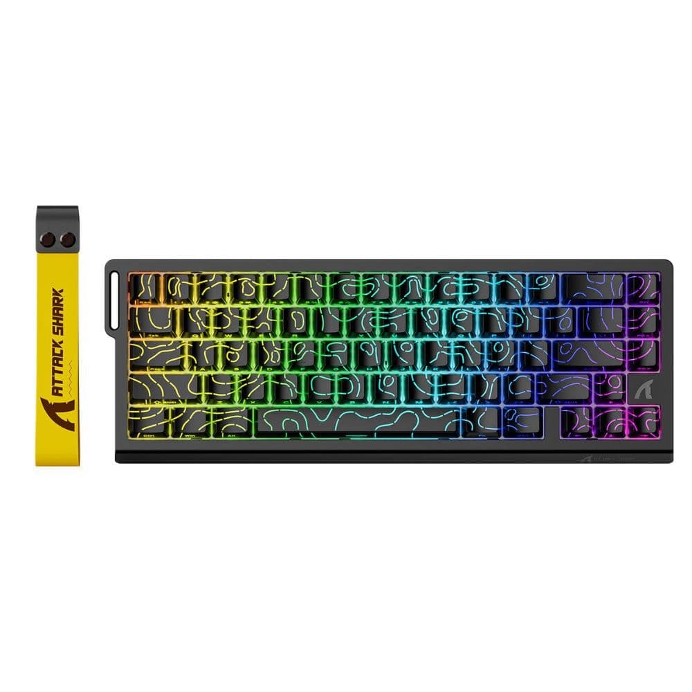 Attack Shark X68 He - Black Contours