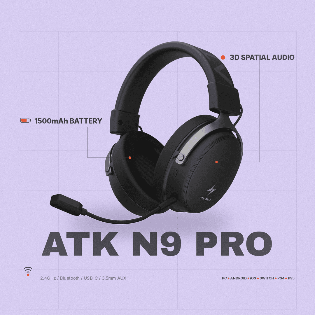 ATK N9 PRO - Black